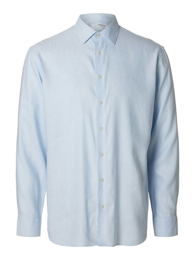 Slhreg-leo Light Shirt Ls Noos