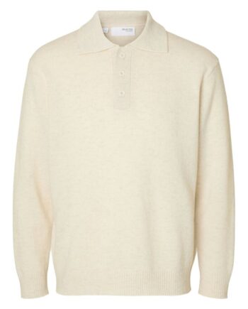 Slhreuben Ls Knit Relaxed Polo