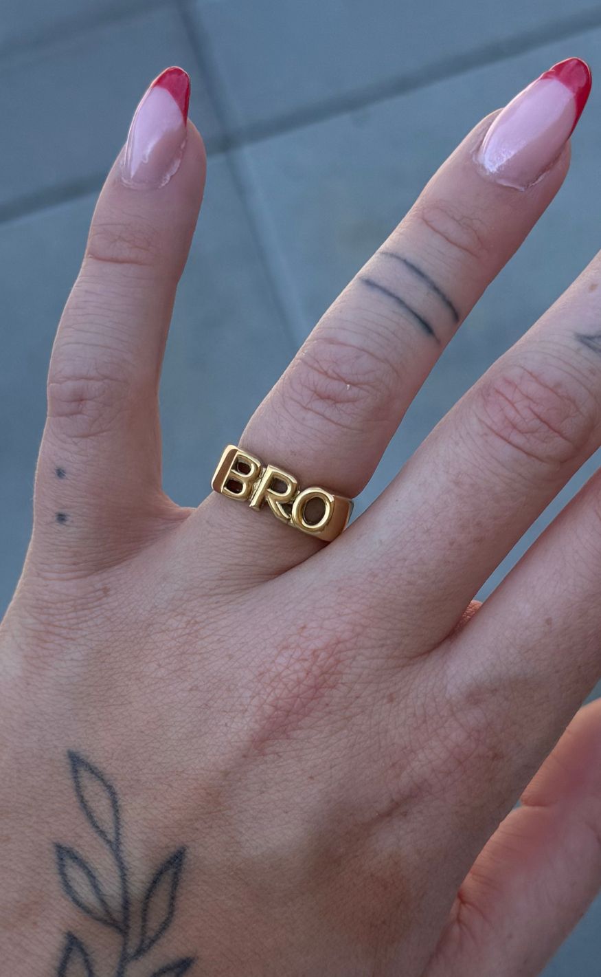 Smykkeli Copenhagen Ring Bro Golden Colour