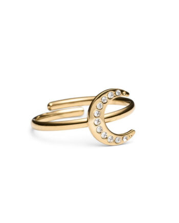 Smykkeli Copenhagen Ring Havana Moon Gold Colour