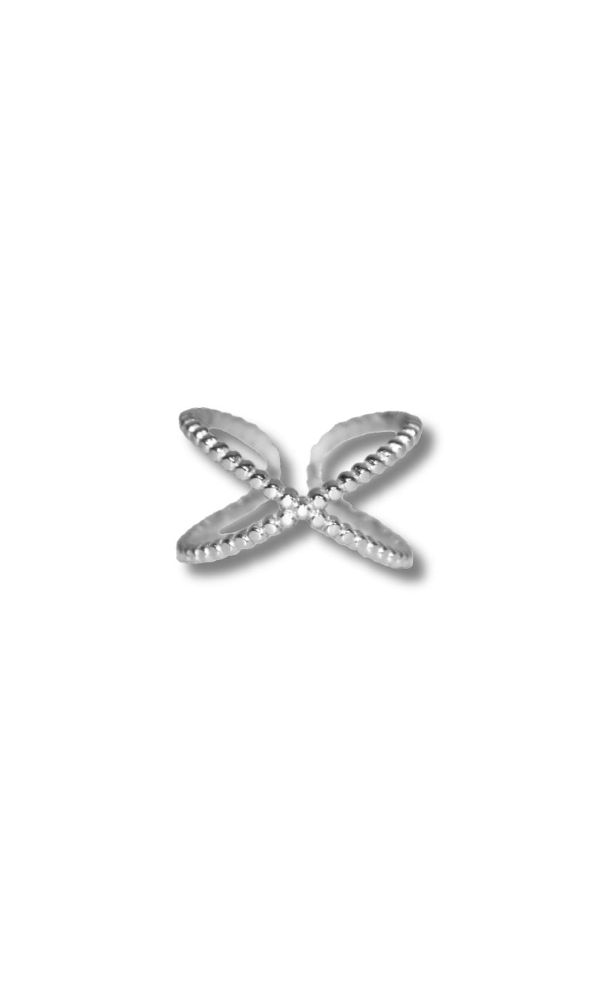 Smykkeli Copenhagen Ring Larisa Silver Colour