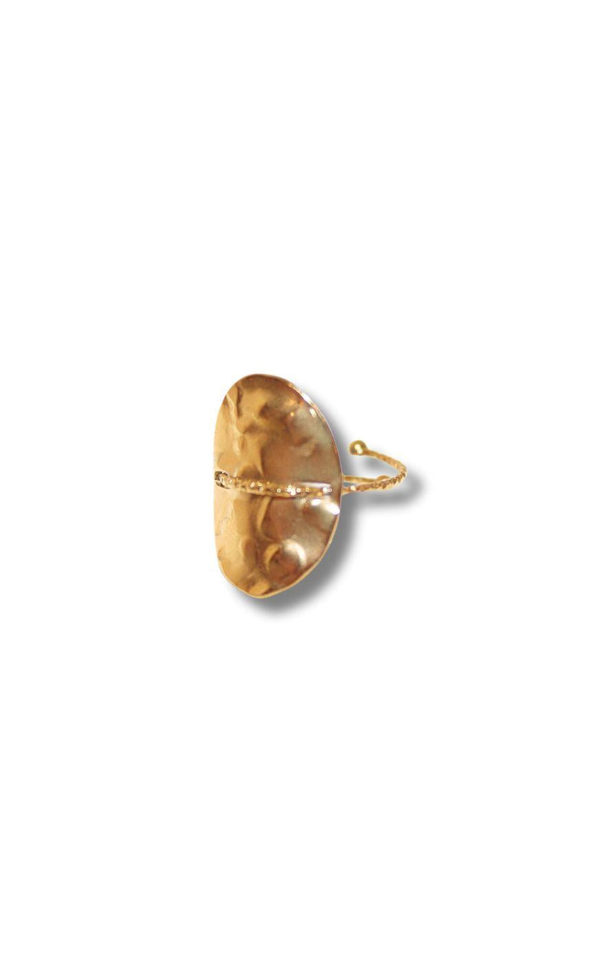 Smykkeli Copenhagen Ring Olivia Gold Colour