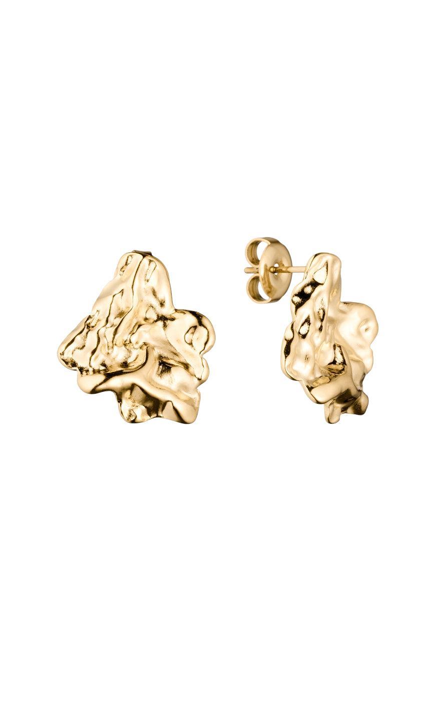 Smykkeli Copenhagen øreringe Saint Tropez Gold Colour