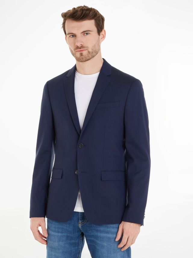 Stretch Wool Slim Su