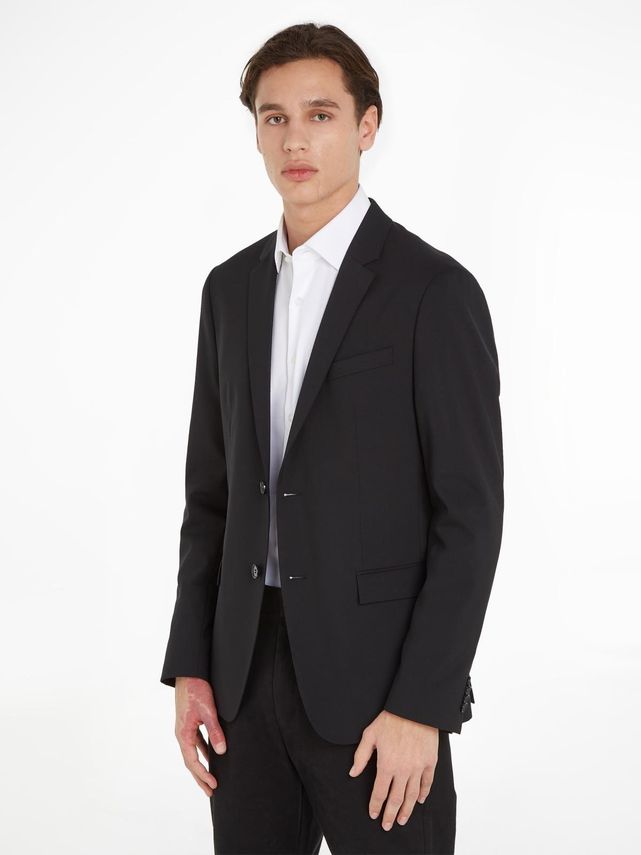 Stretch Wool Slim Su