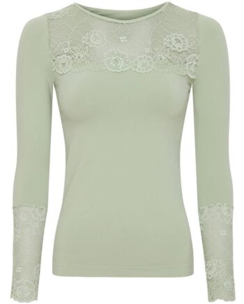 Tim   Simonsen Bluse Nancy Lacechest Menta