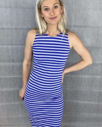 Tim   Simonsen Kjole Joy Bluette Bianco