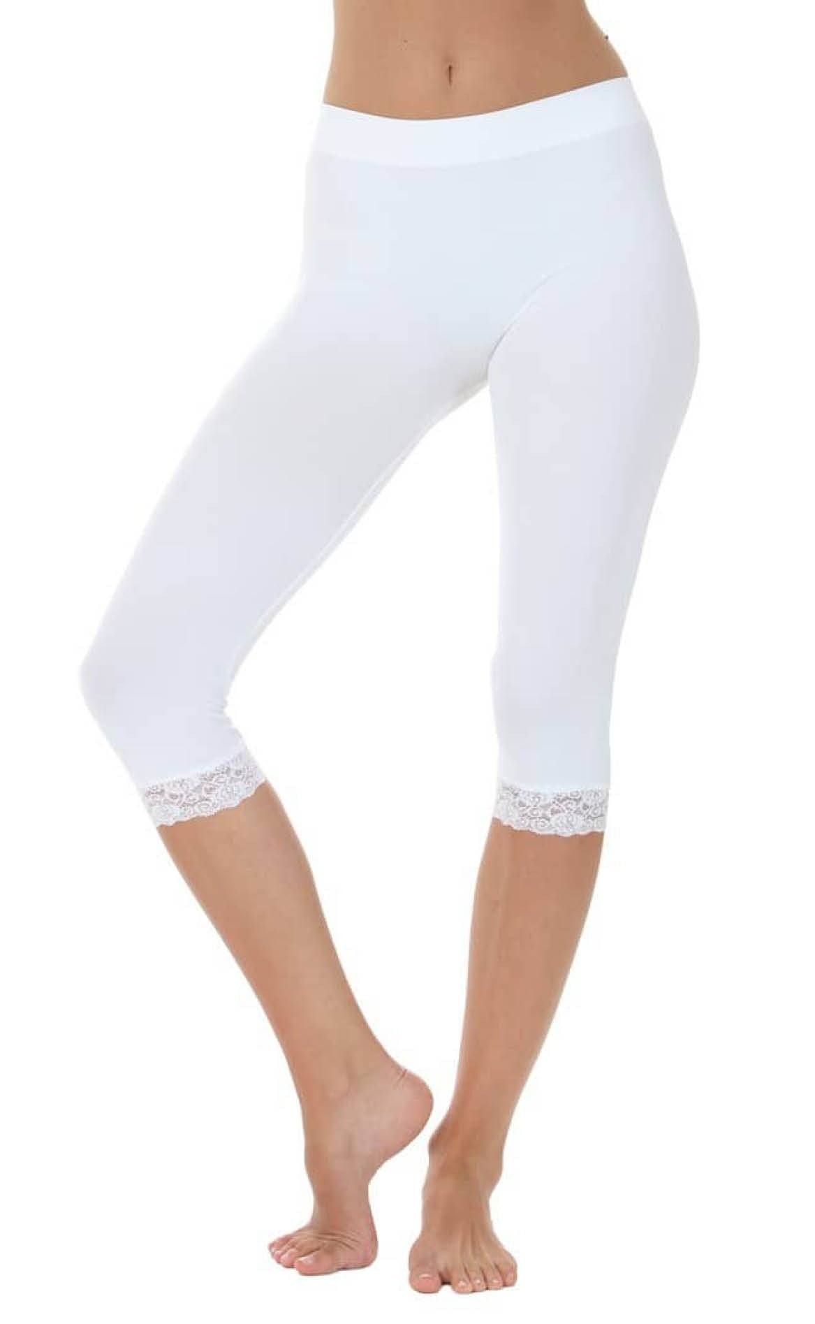 Tim Simonsen Leggings Lace White