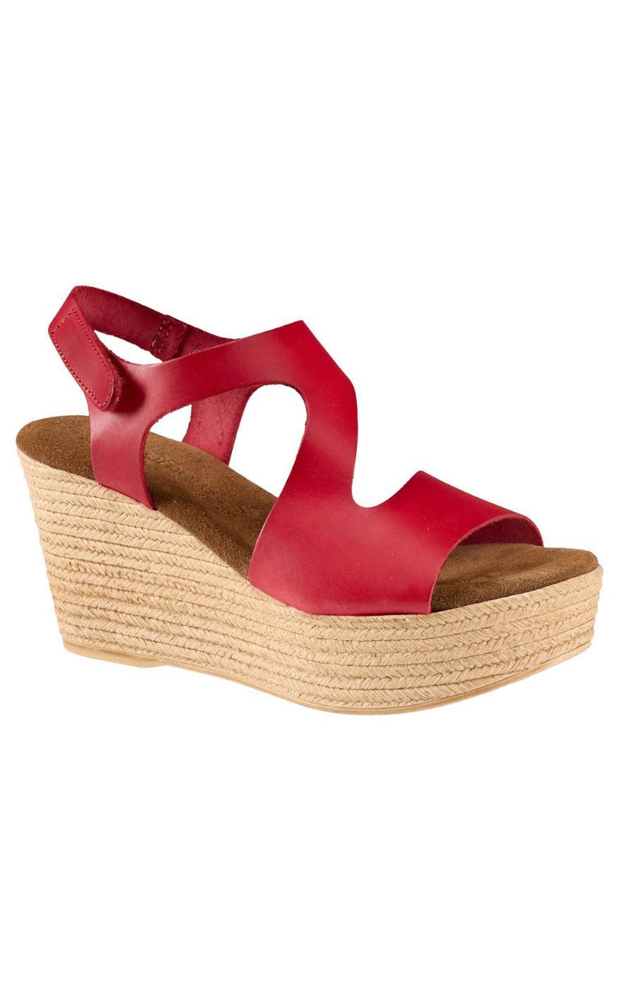 Tim Simonsen Sandaler Masha Nature Rojo