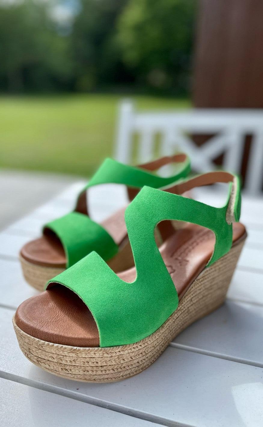 Tim Simonsen Sandaler Masha Suede Moos