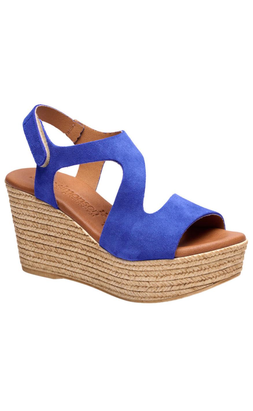 Tim Simonsen Sandaler Masha Suede Royal