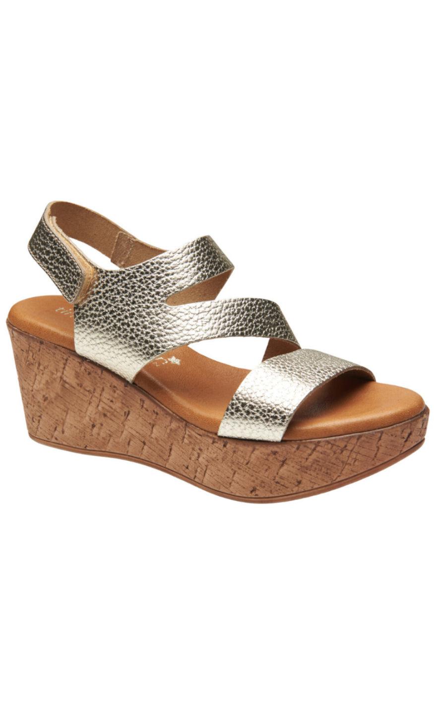 Tim Simonsen Sandaler Matilda Platino Gold