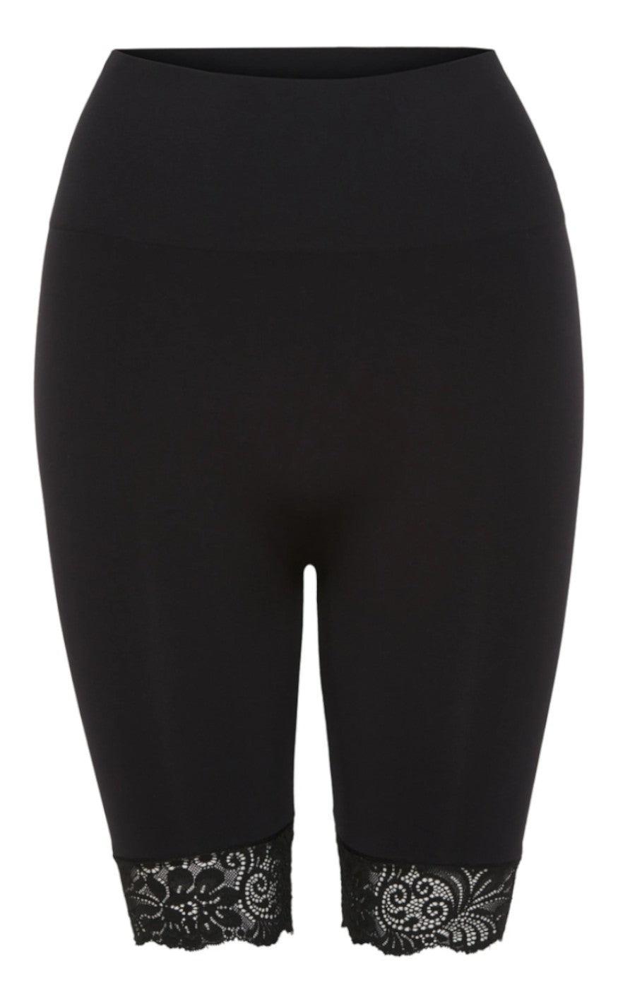 Tim Simonsen Shorts Gry Bike Lace High Waisted Black