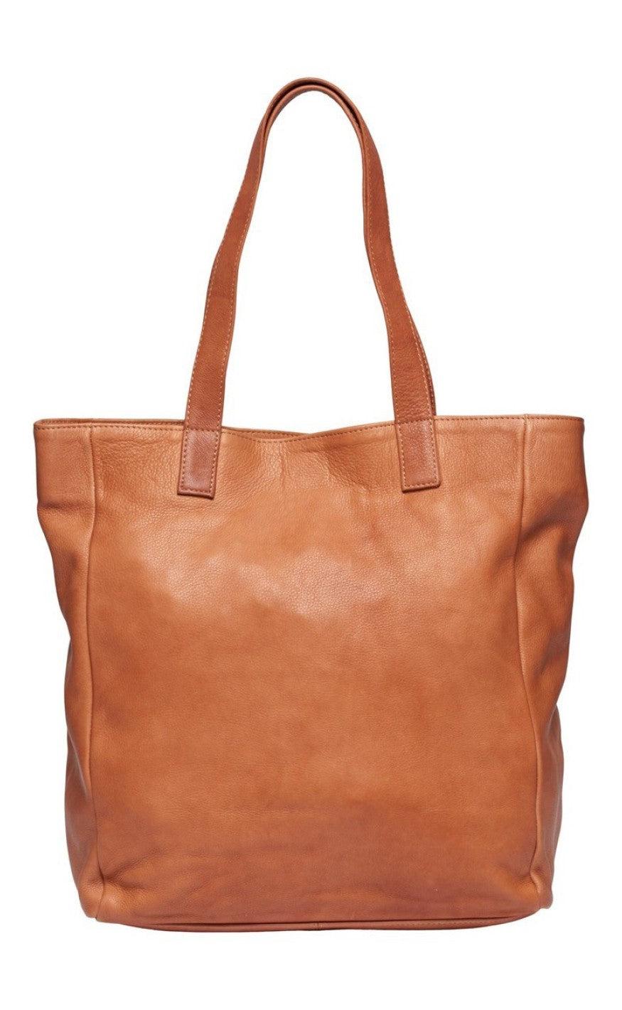 Tim Simonsen Taske Pernille Shopper Cognac