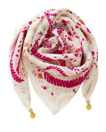 Tim   Simonsen Tørklæde Franny Jewelry Pink