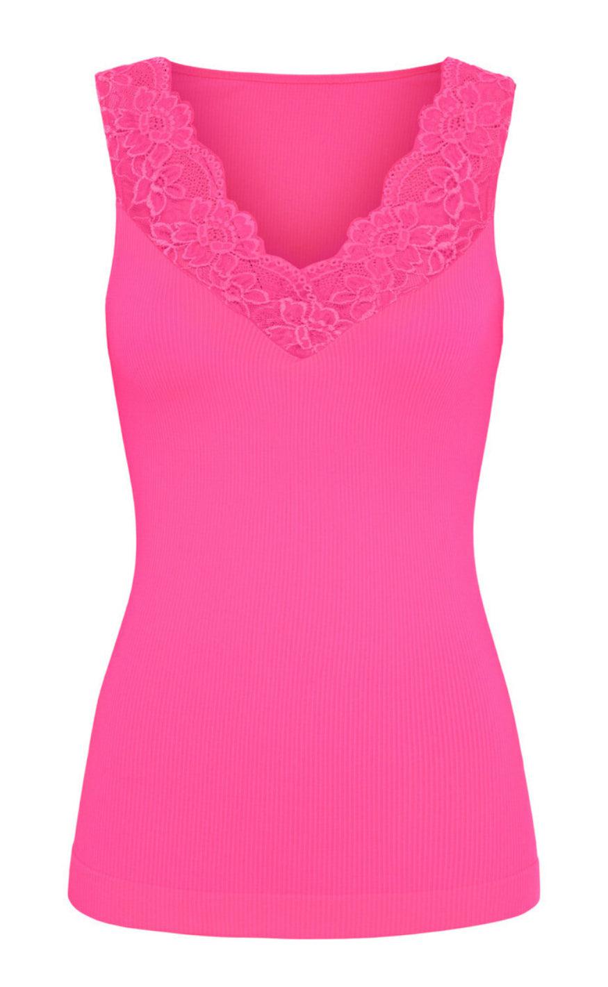 Tim Simonsen Top Belen -lace Bubble Flour Vendbar