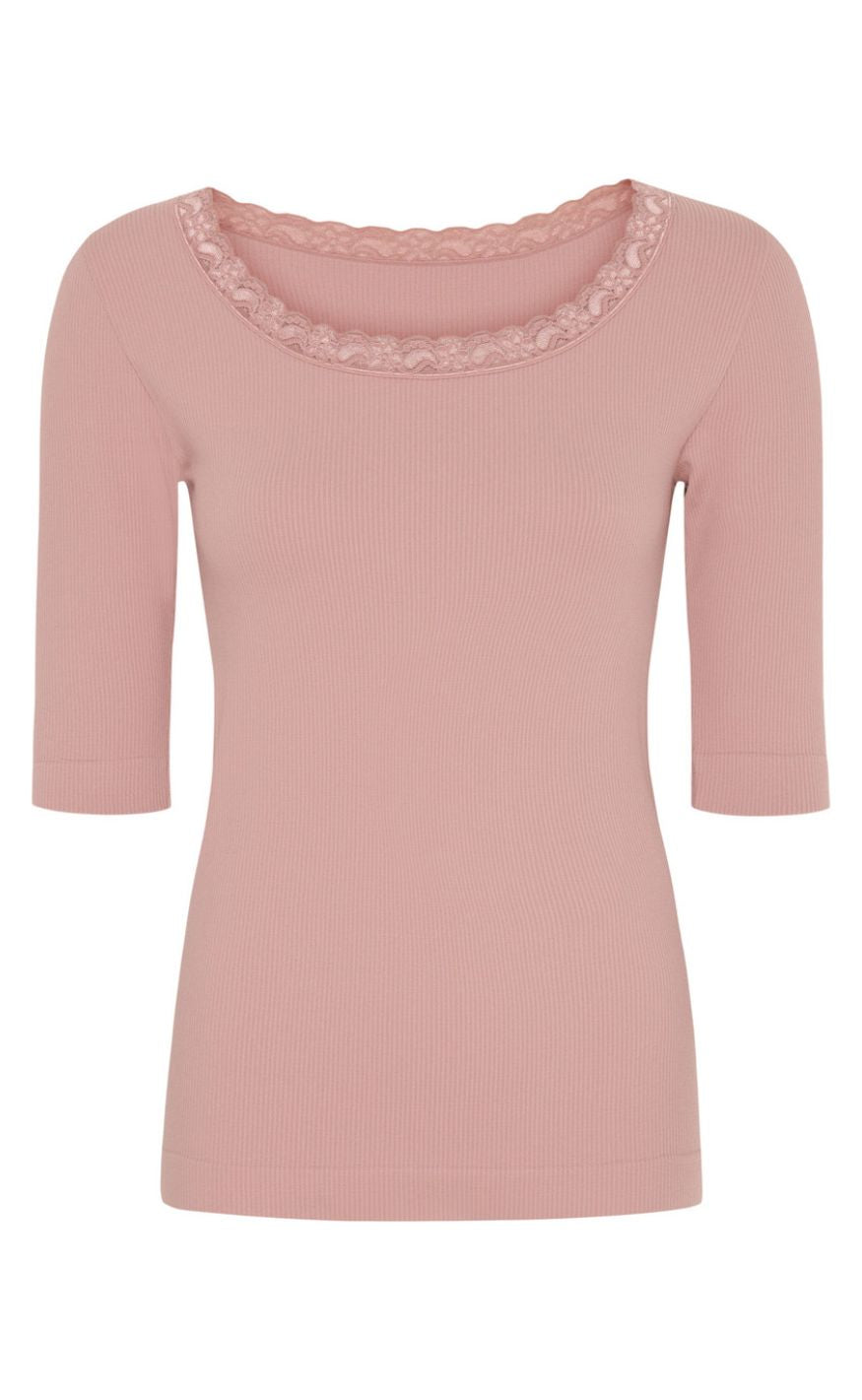 Tim Simonsen Top Frida Ss Antique Rosa