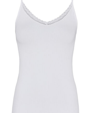 Tim   Simonsen Top Molly Rib Bianco