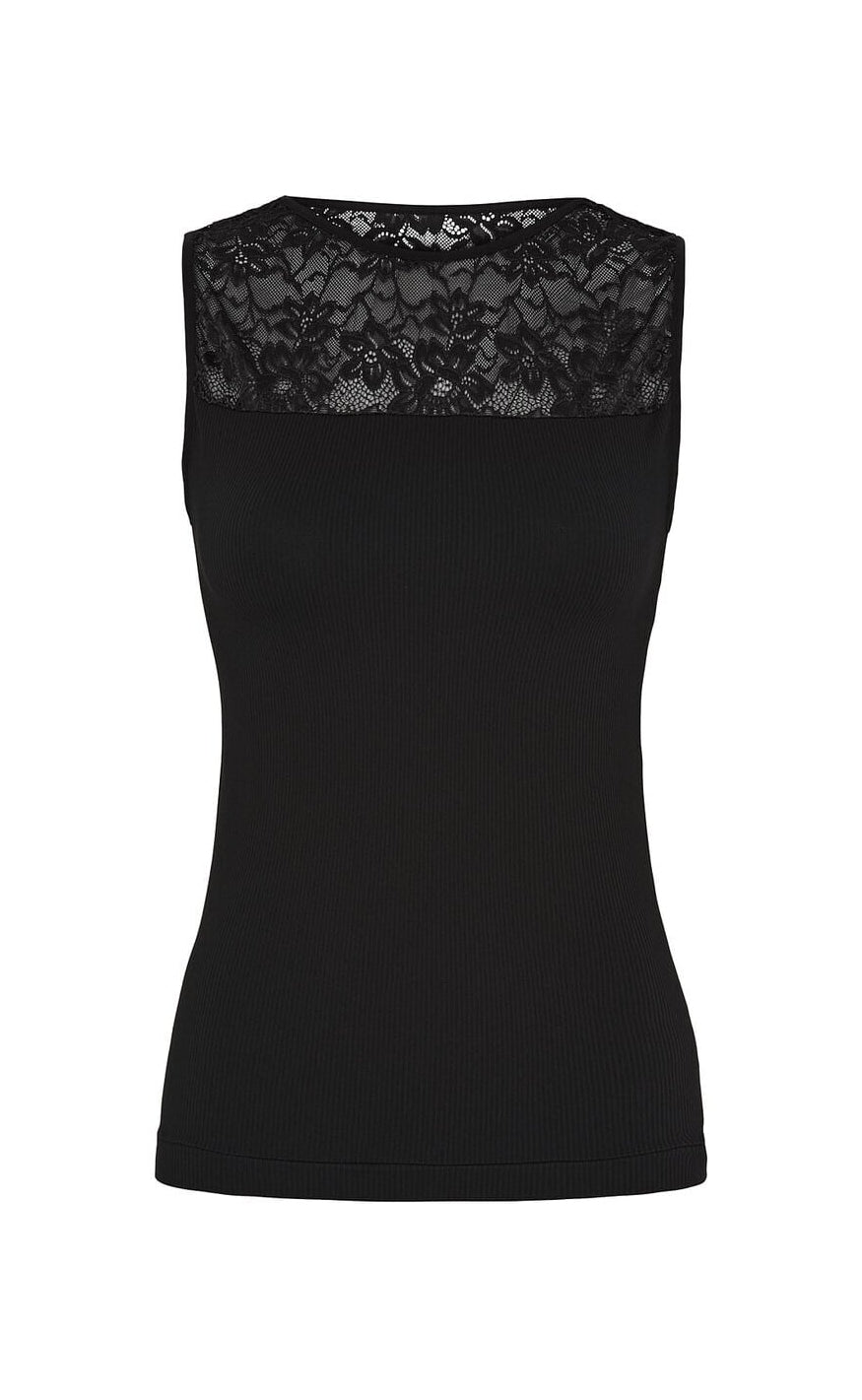 Tim Simonsen Top Nancy Rib Black