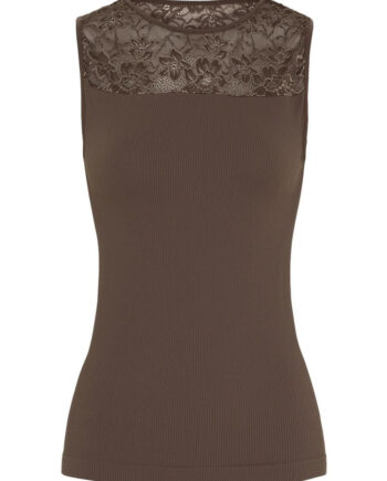 Tim   Simonsen Top Nancy Rib Noce