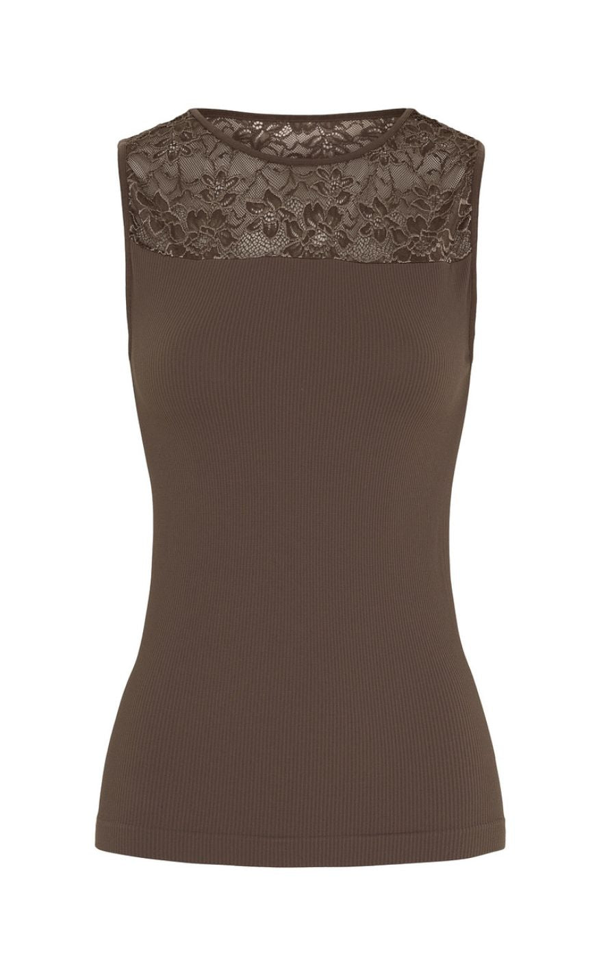 Tim Simonsen Top Nancy Rib Noce