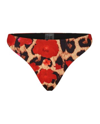 Unica Copenhagen Bikini Underdel Elena Leo   Red Flowers