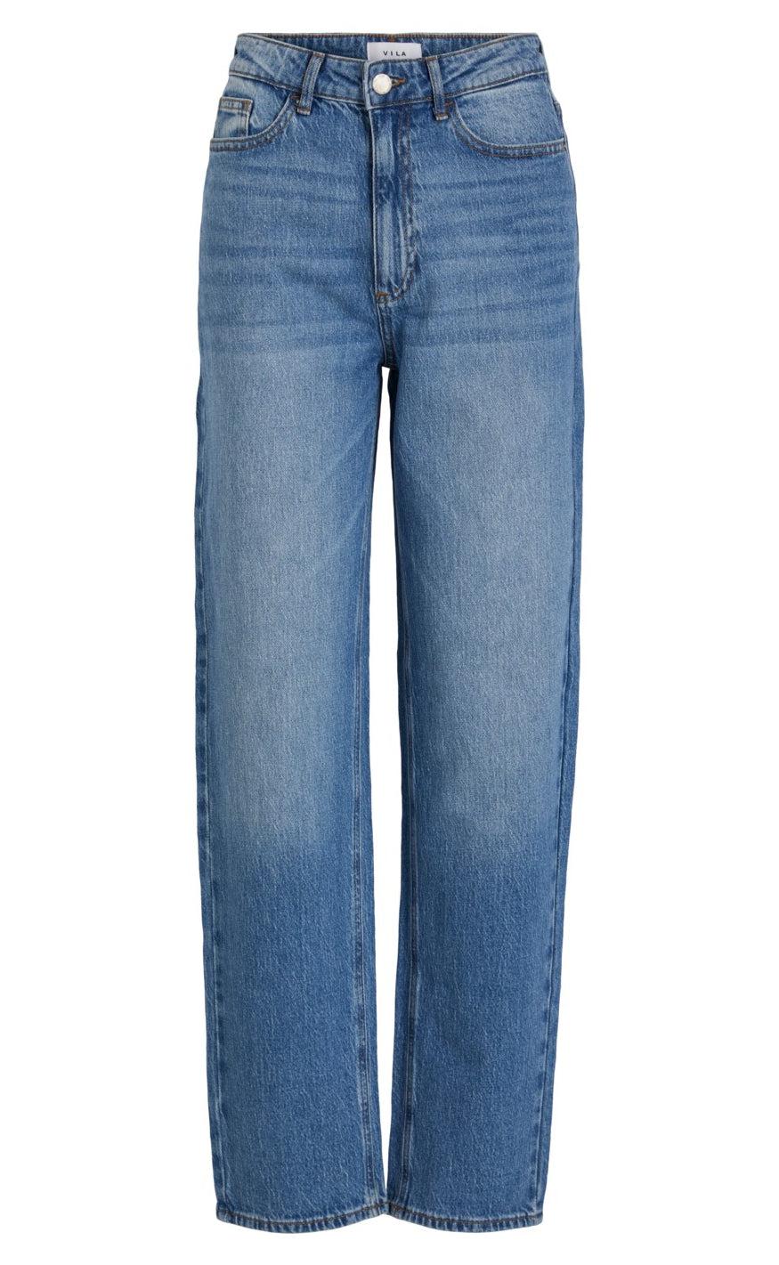 Vila Bukser   Jeans Kelly Medium Blue Denim
