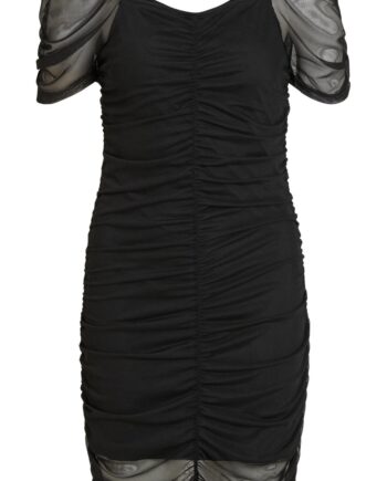 Vila Kjole Anemone Black
