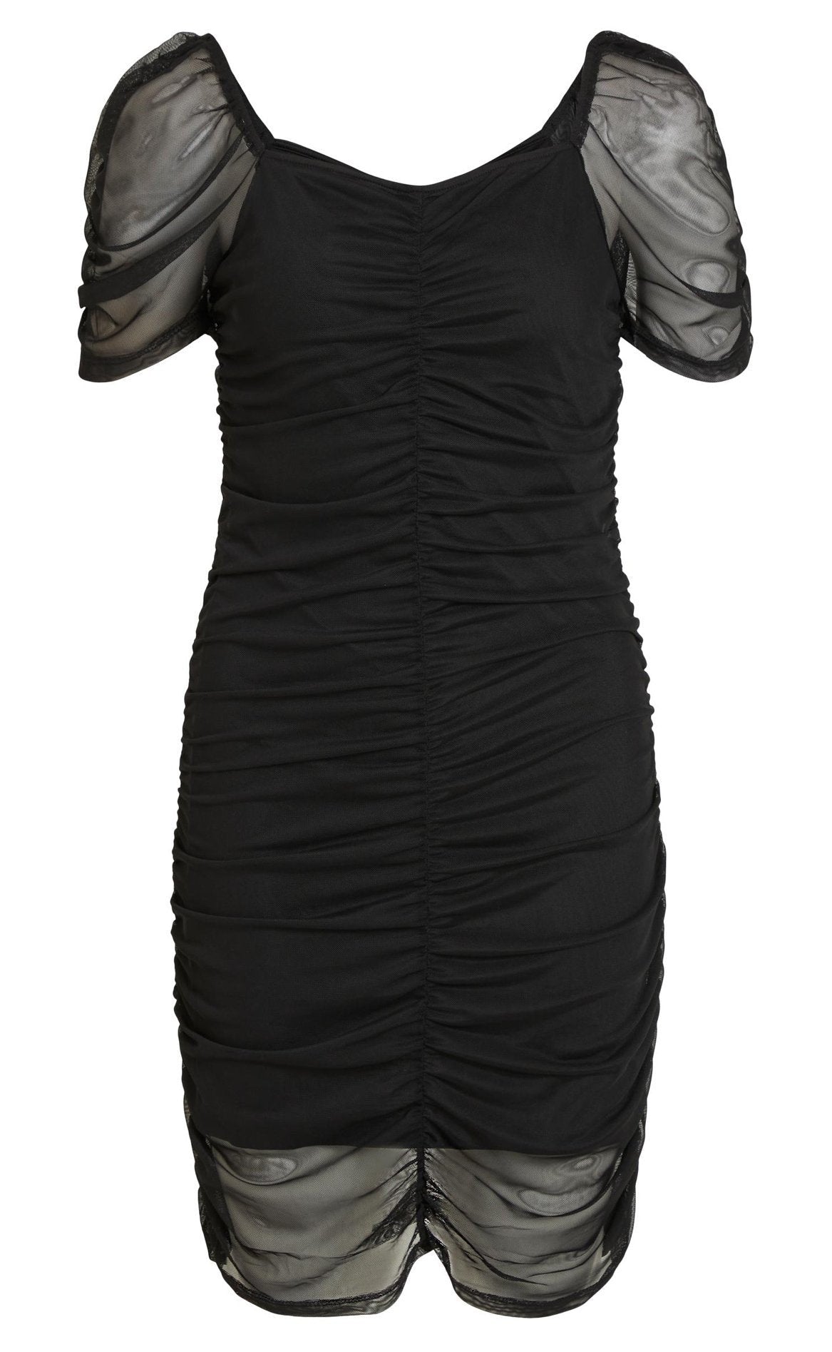 Vila Kjole Anemone Black