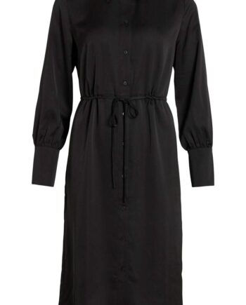 Vila Kjole Ellette     Black