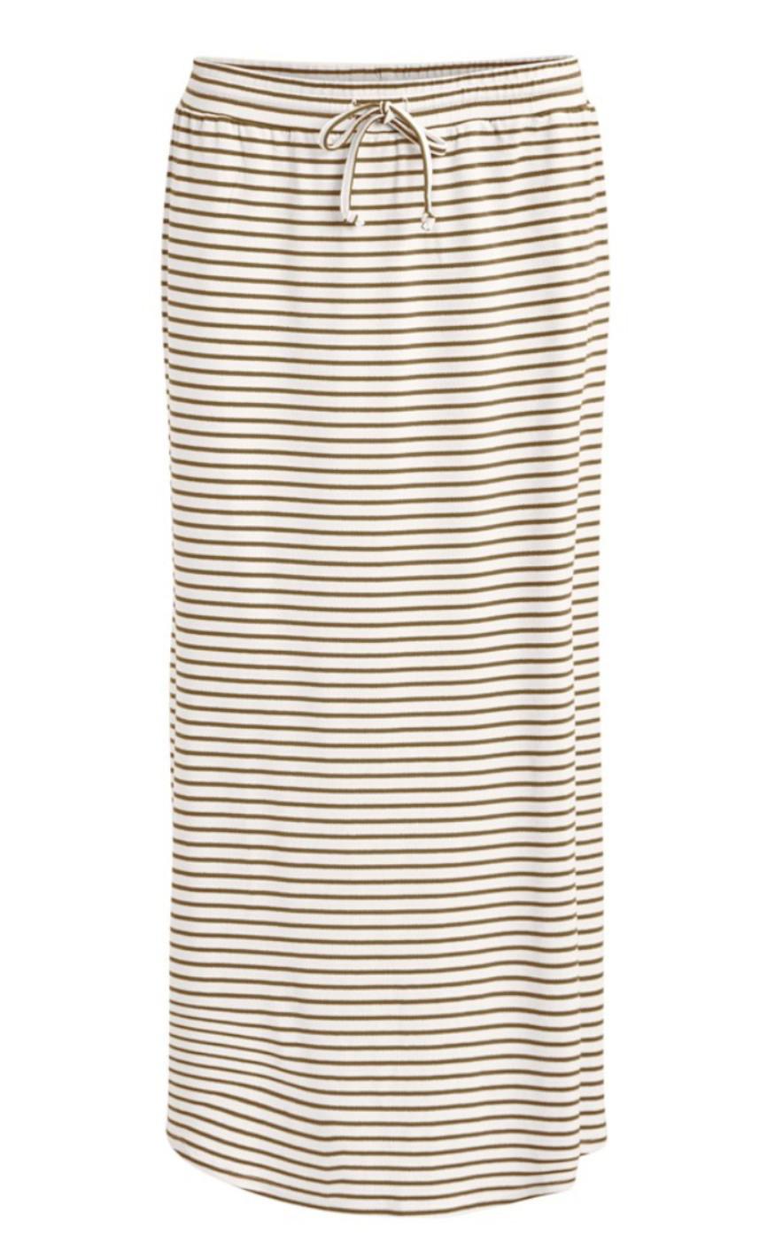 Vila Nederdel Dell Maxi Butternut