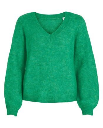 Vila Striktrøje Jamina Kelly Green
