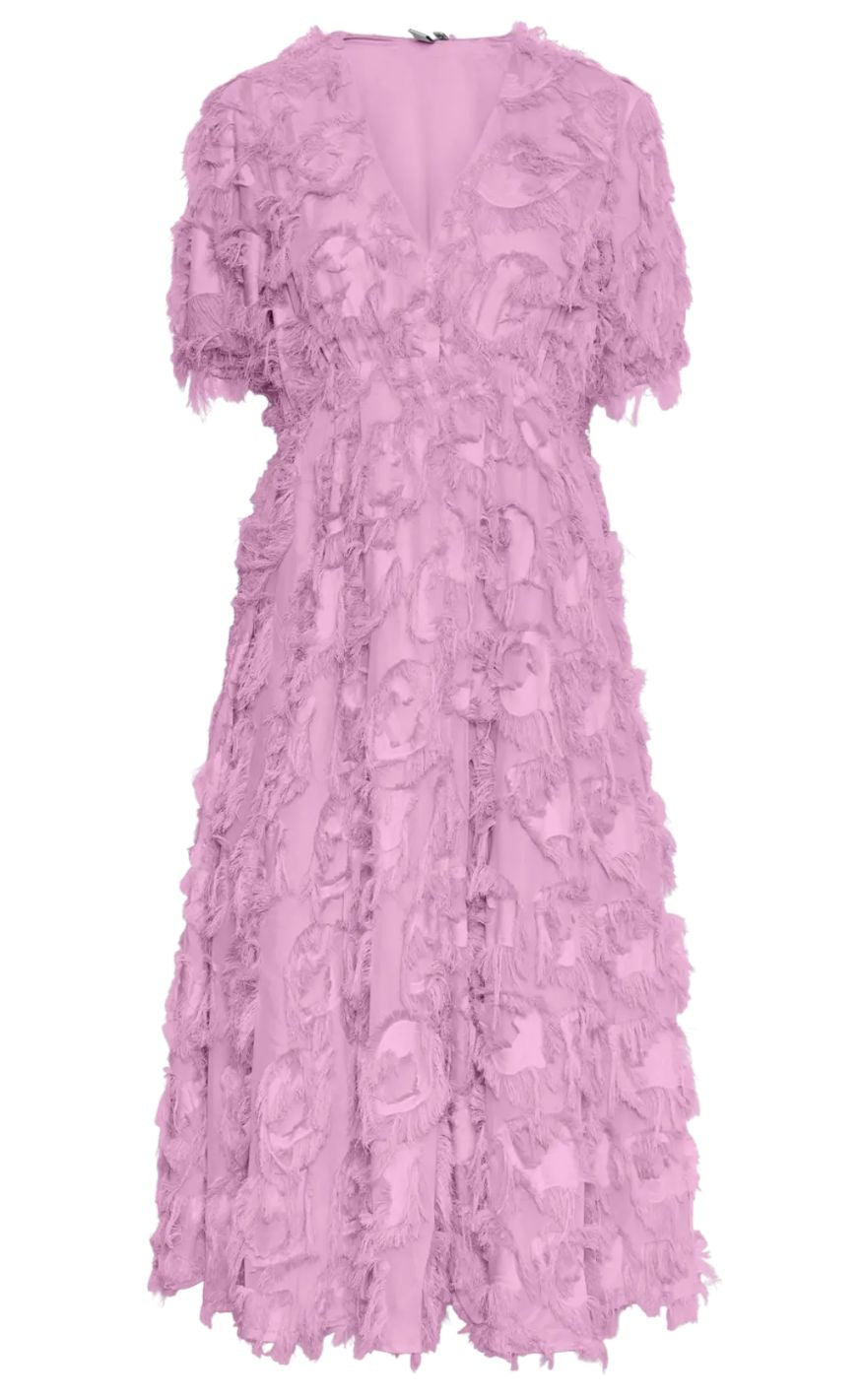 Yas Kjole Pazylla Midi Pastel Lavender