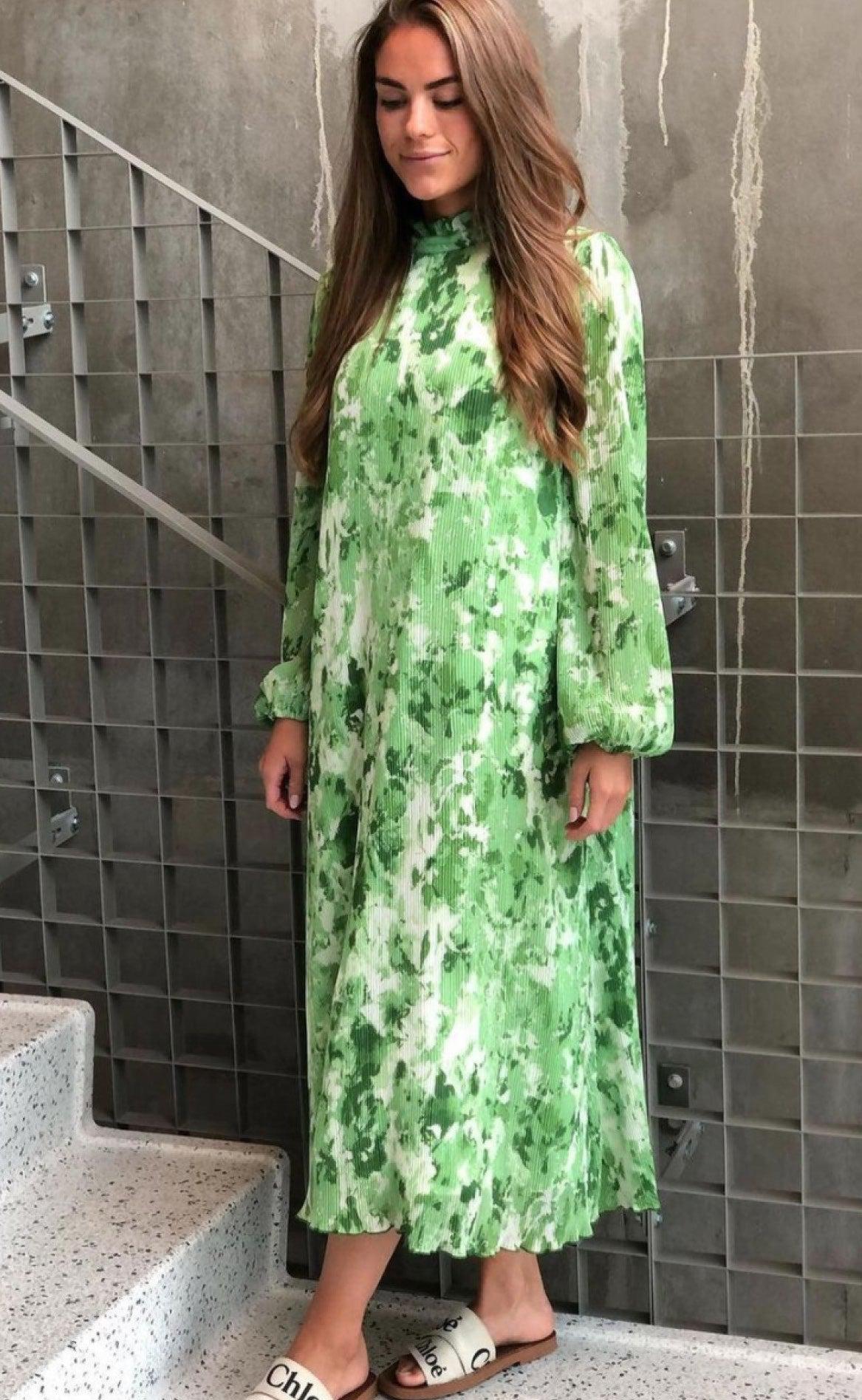 Yas Kjole Pippa Irish Green