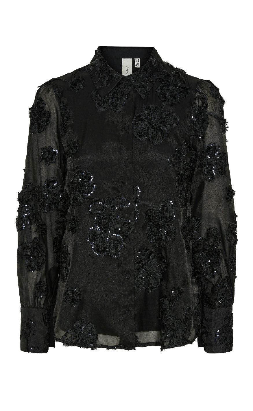 Yas Skjorte Frima Ls Black