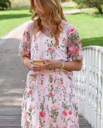 -view Bluse Fuschia Rose Pink