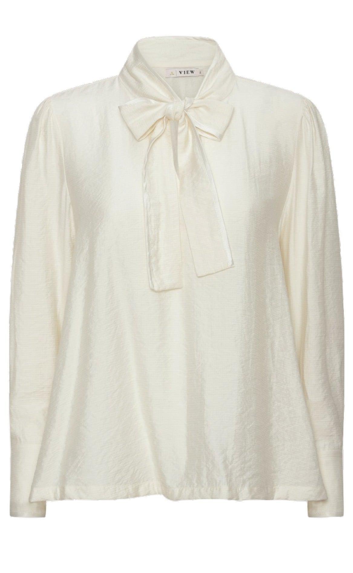 -view Bluse Jilla Cream