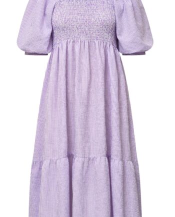 -view Kjole Cheri Stripe Purple   White