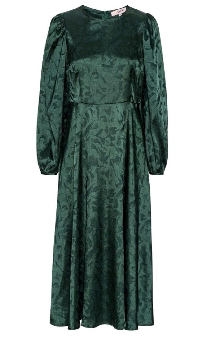 -view Kjole Gina Dark Green