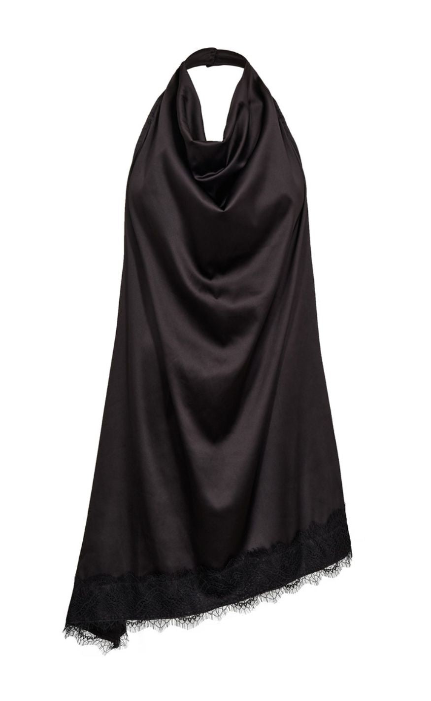 -view Kjole Katti Asymetric Black