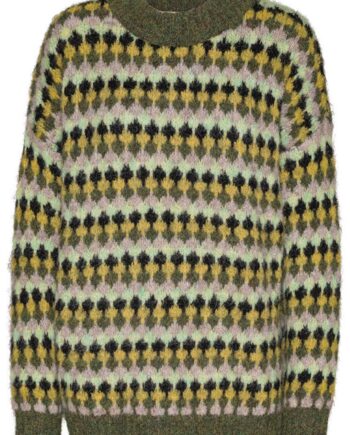 -view Pullover Patrisia Green Sand
