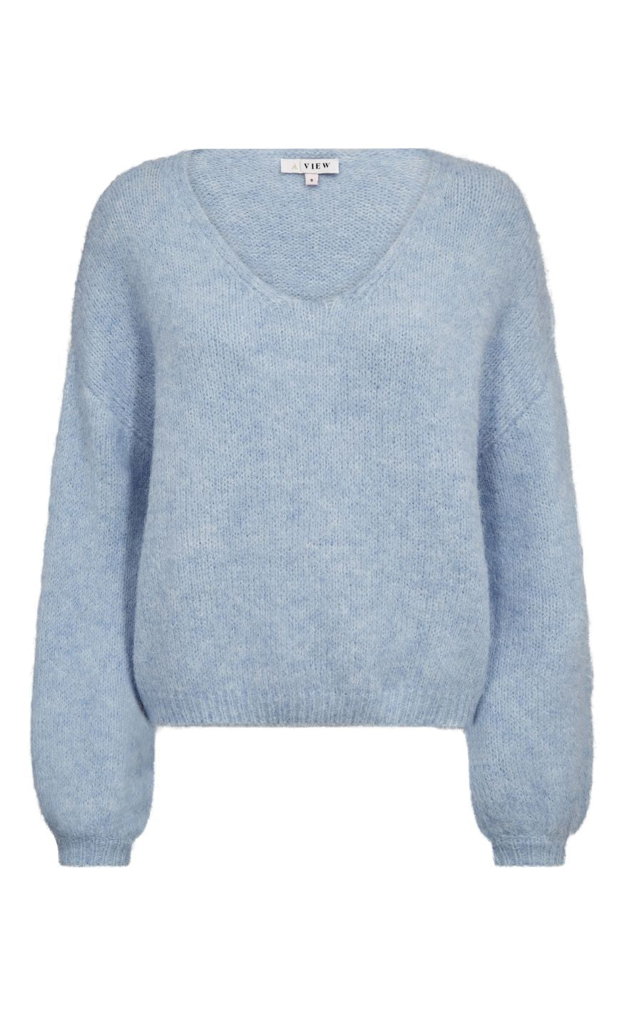 -view Strik Inge Light Blue