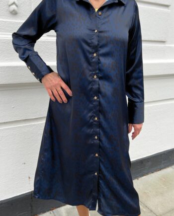 Aktiver Ikke  Say Ina Copenhagen Kjole Maria Midnight Leopard