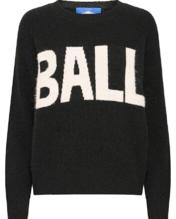 Ball Original Striktrøje Stacy Logo Black