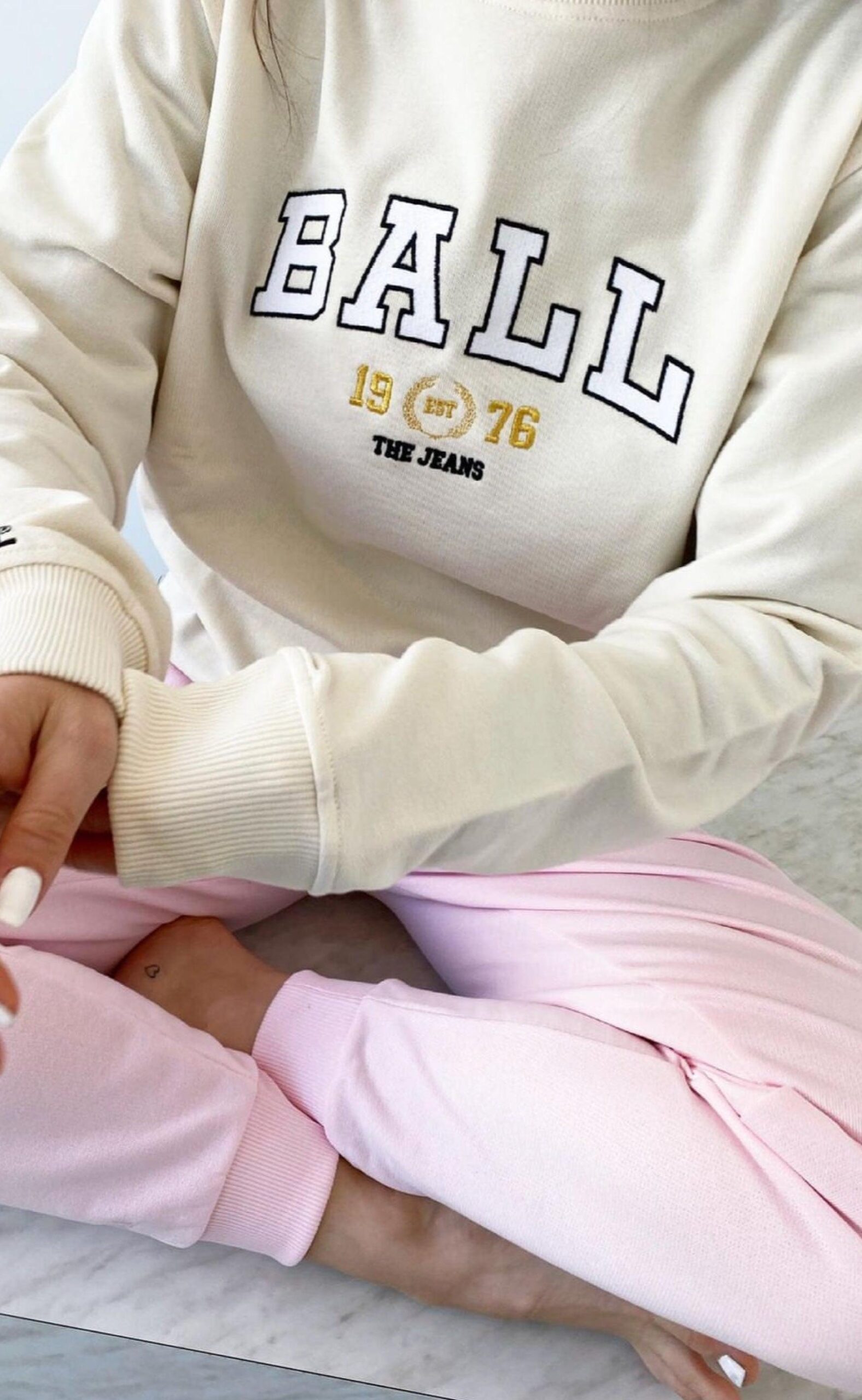 Ball Original Sweatshirt Taylor Off White