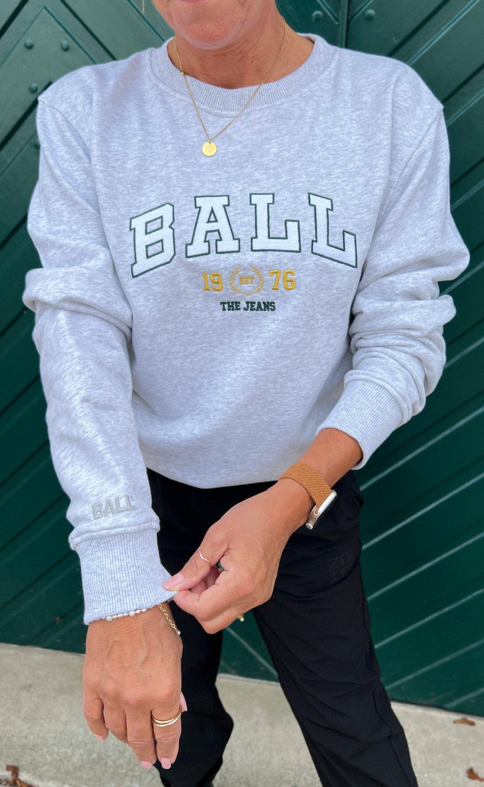 Ball Original Sweatshirt Taylor White Melange