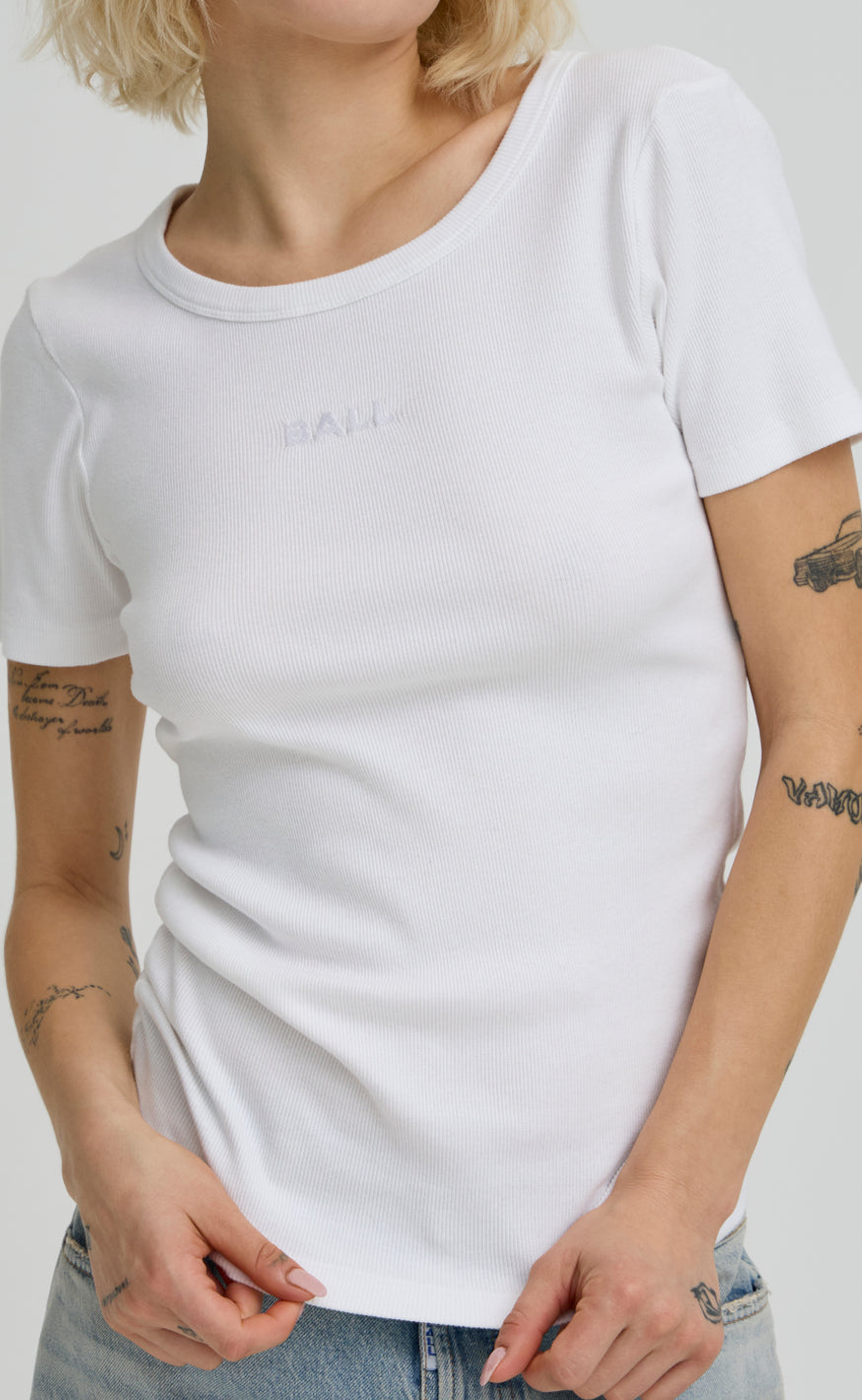 Ball Original -shirt Tobelli Ss Blanc De Blanc