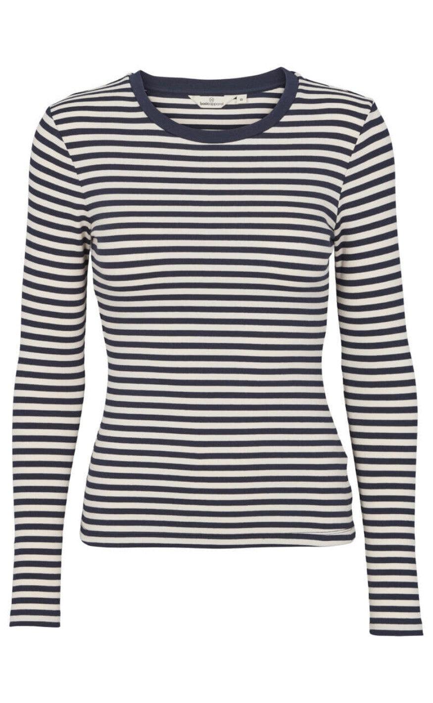 Basic Apparel Bluse Ludmilla Birch Navy