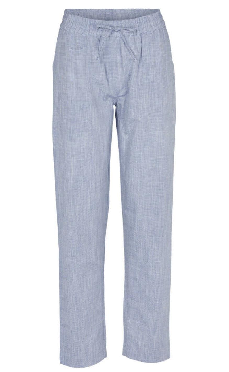 Basic Apparel Bukser Harriet Cashmere Blue
