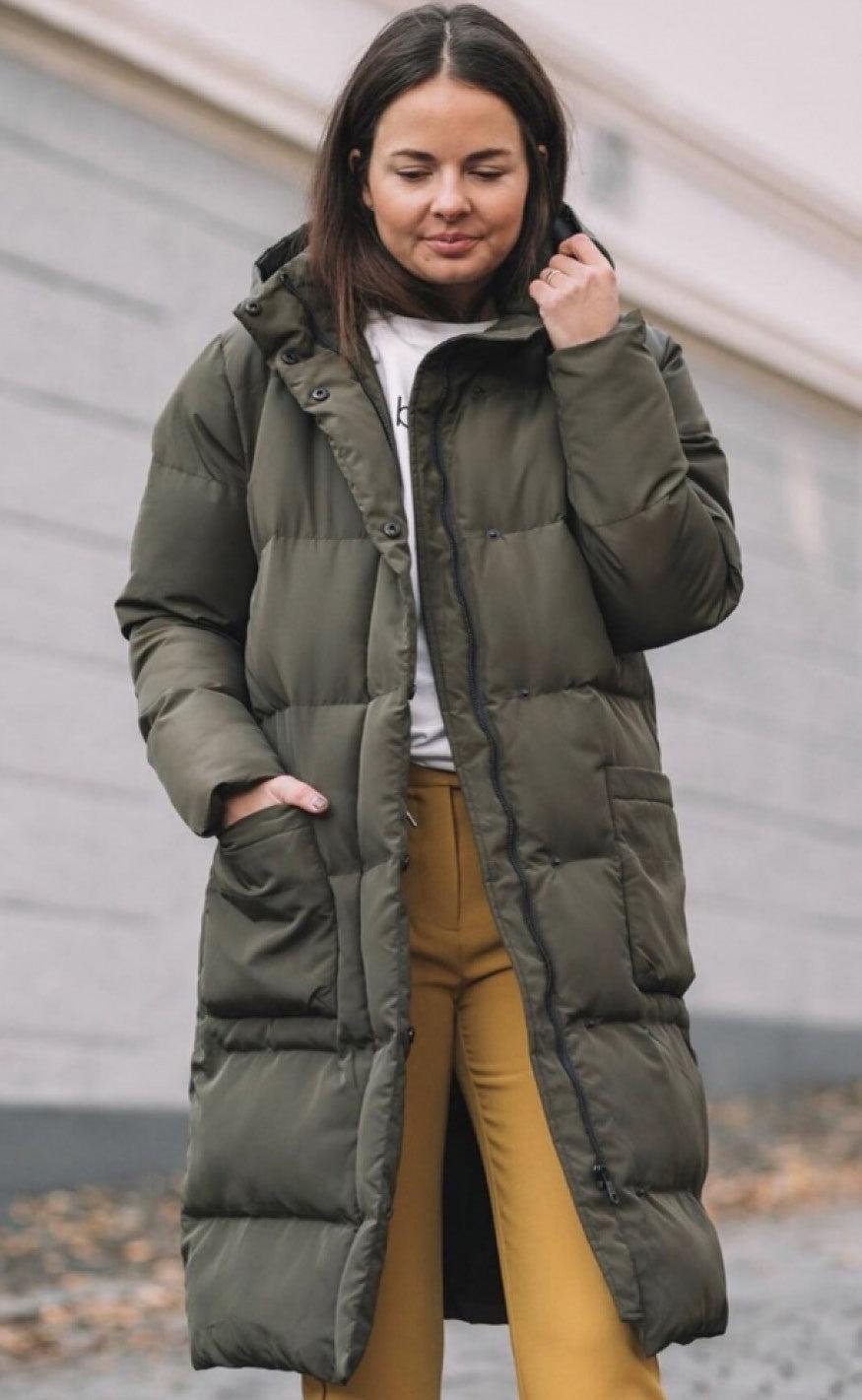 Basic Apparel Jakke Dagmar Dark Army